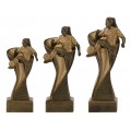 Figur in Bronze in 3 verschiedenen Größen